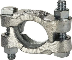 Dixon Valve & Coupling - 1-7/16 to 1-17/32" OD, Double Bolt Iron Clamp - Plated Malleable Iron - Eagle Tool & Supply