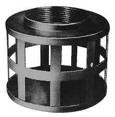 Kuriyama of America - 6" Hose, Square Hole Strainer - Plated Steel - Eagle Tool & Supply