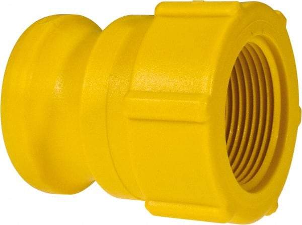NewAge Industries - 1-1/4" Nylon Cam & Groove Suction & Discharge Hose Male Adapter Female NPT Thread - Part A, 1-1/4" Thread, 150 Max psi - Eagle Tool & Supply