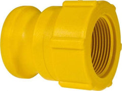 NewAge Industries - 1-1/4" Nylon Cam & Groove Suction & Discharge Hose Male Adapter Female NPT Thread - Part A, 1-1/4" Thread, 150 Max psi - Eagle Tool & Supply