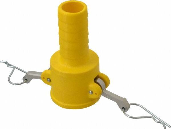NewAge Industries - 1" Nylon Cam & Groove Suction & Discharge Hose Female Coupler Hose Shank - Part C, 175 Max psi - Eagle Tool & Supply