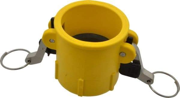 NewAge Industries - 2" Nylon Cam & Groove Suction & Discharge Hose Female Coupler Female NPT Thread - Part D, 2" Thread, 150 Max psi - Eagle Tool & Supply