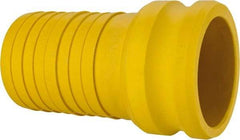 NewAge Industries - 3" Nylon Cam & Groove Suction & Discharge Hose Male Adapter Hose Shank - Part E, 125 Max psi - Eagle Tool & Supply
