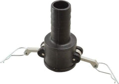 NewAge Industries - 1" Polypropylene Cam & Groove Suction & Discharge Hose Female Coupler Hose Shank - Part C, 125 Max psi - Eagle Tool & Supply