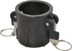 NewAge Industries - 2" Polypropylene Cam & Groove Suction & Discharge Hose Female Coupler Female NPT Thread - Part D, 2" Thread, 100 Max psi - Eagle Tool & Supply