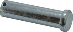 Value Collection - 3/4" Pin Diam, 2-3/4" OAL, Standard Clevis Pin - 5/32" Hole, 2-19/32" Usable Length, Zinc-Plated Steel - Eagle Tool & Supply