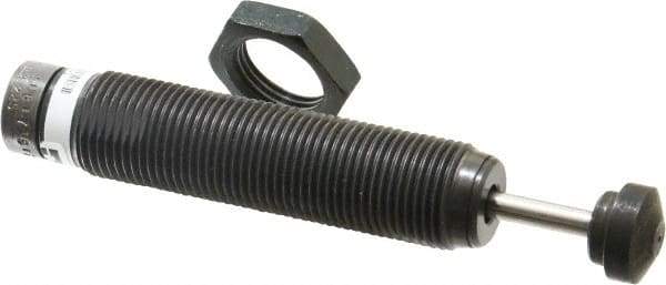 Parker - 3/4-16 Thread, 0.19 Rod Diam, 3/4 Stroke Length, Male Button Shock - 0.66 Shock Outside Diam, 4.67 OAL - Eagle Tool & Supply
