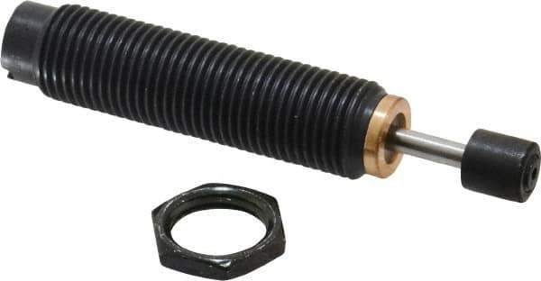 Parker - 1/2-20 Thread, 0.13 Rod Diam, 0.4 Stroke Length, Male Button Shock - 0.33 Shock Outside Diam, 2-3/4 OAL - Eagle Tool & Supply