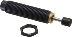 Parker - 1/2-20 Thread, 0.13 Rod Diam, 0.4 Stroke Length, Male Button Shock - 0.33 Shock Outside Diam, 2-3/4 OAL - Eagle Tool & Supply