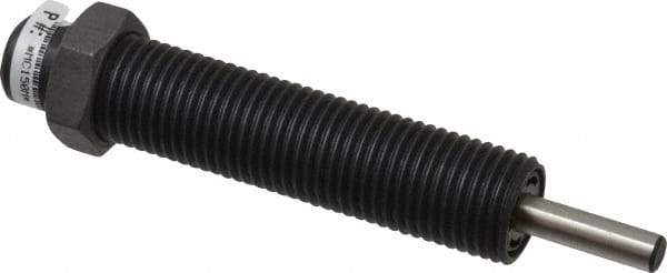 Parker - M14x1.5 Thread, 0.19 Rod Diam, 1/2 Stroke Length, Male Button Shock - 0.66 Shock Outside Diam, 3.41 OAL - Eagle Tool & Supply