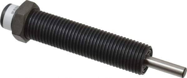 Parker - M14x1.5 Thread, 0.19 Rod Diam, 1/2 Stroke Length, Male Button Shock - 0.66 Shock Outside Diam, 3.41 OAL - Eagle Tool & Supply