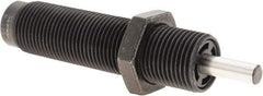 Parker - 3/4-16 Thread, 1/4 Rod Diam, 1/2 Stroke Length, Male Button Shock - 0.66 Shock Outside Diam, 3.81 OAL - Eagle Tool & Supply