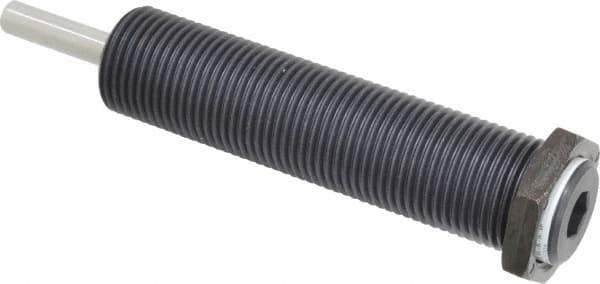 Parker - 1-12 Thread, 0.31 Rod Diam, 1 Stroke Length, Male Button Shock - 0.87 Shock Outside Diam, 5.58 OAL - Eagle Tool & Supply