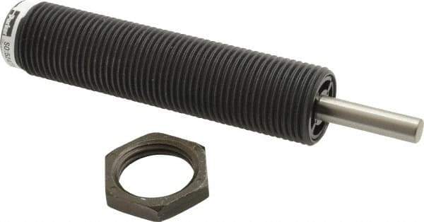 Parker - 1-12 Thread, 0.31 Rod Diam, 1 Stroke Length, Male Button Shock - 0.87 Shock Outside Diam, 5.58 OAL - Eagle Tool & Supply