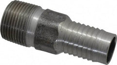 Campbell Fittings - 1" Pipe ID, Threaded Combination Nipple for Hoses - Steel - Eagle Tool & Supply