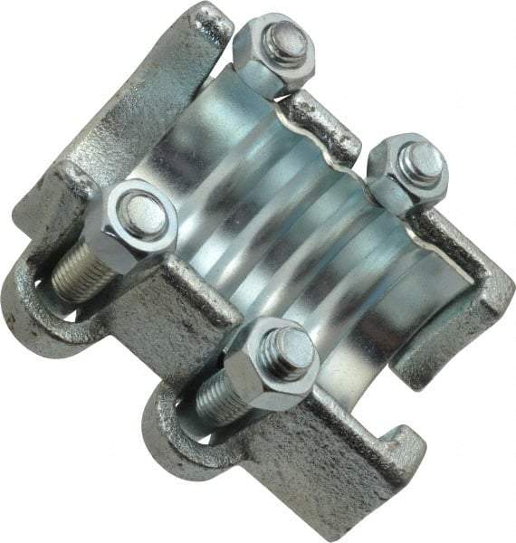 Campbell Fittings - 1-1/2" Hose, Interlocking U-Bolt Clamp - Plated Steel - Eagle Tool & Supply