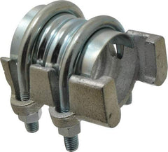 Campbell Fittings - 2" Hose, Interlocking U-Bolt Clamp - Plated Steel - Eagle Tool & Supply