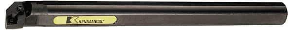 Kennametal - 1.705" Min Bore Diam, 14" OAL, 1-1/4" Shank Diam, A-MDQN Indexable Boring Bar - DN.. Insert, Screw or Clamp Holding Method - Eagle Tool & Supply