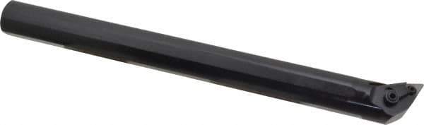 Kennametal - 1.705" Min Bore Diam, 14" OAL, 1-1/4" Shank Diam, A-MDQN Indexable Boring Bar - DN.. Insert, Screw or Clamp Holding Method - Eagle Tool & Supply