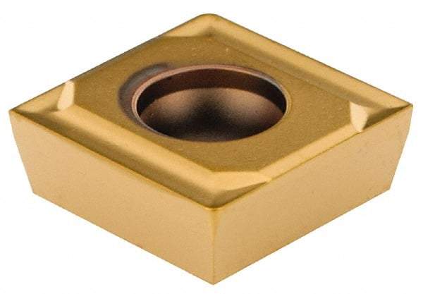 Kennametal - SPHX090304 R20 Grade KC7140 Carbide Indexable Drill Insert - TiN/TiCN Finish, Square, 3/8" Inscribed Circle - Eagle Tool & Supply