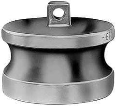EVER-TITE Coupling Products - 1-1/4" Stainless Steel Cam & Groove Suction & Discharge Hose Dust Plug For Use with Couplers - Part DP, 250 Max psi - Eagle Tool & Supply