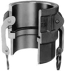 EVER-TITE Coupling Products - 1-1/2" Aluminum Cam & Groove Suction & Discharge Hose Female Coupler Female NPT Thread - Part D, 1-1/2" Socket Weld Thread, 250 Max psi - Eagle Tool & Supply