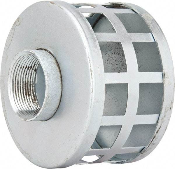 Kuriyama of America - 1-1/2" Hose, Square Hole Strainer - Plated Steel - Eagle Tool & Supply