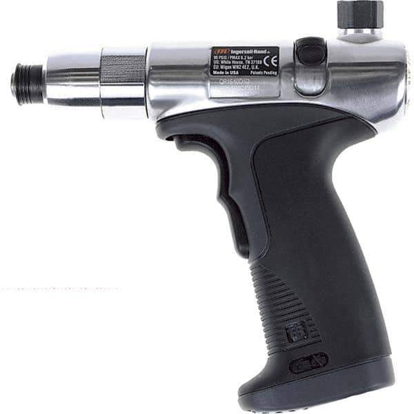 Ingersoll-Rand - 1/4" Bit Holder, 1,000 RPM, Pistol Grip Handle Air Screwdriver - 46 In/Lb Torque, 16 CFM - Eagle Tool & Supply