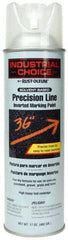 Rust-Oleum - 17 fl oz Clear Marking Paint - 600' to 700' Coverage at 1" Wide, Solvent-Based Formula - Eagle Tool & Supply