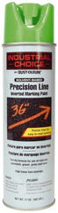 Rust-Oleum - 17 fl oz Green Marking Paint - 600' to 700' Coverage at 1" Wide, Solvent-Based Formula - Eagle Tool & Supply