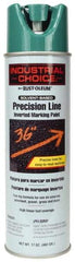 Rust-Oleum - 17 fl oz Green Marking Paint - 600' to 700' Coverage at 1" Wide, Solvent-Based Formula - Eagle Tool & Supply
