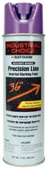 Rust-Oleum - 17 fl oz Purple Marking Paint - 600' to 700' Coverage at 1" Wide, Solvent-Based Formula - Eagle Tool & Supply