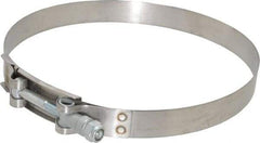 Campbell Fittings - 6-3/4" Hose, 3/4" Wide x 0.025" Thick, T-Bolt Band Clamp - Stainless Steel - Eagle Tool & Supply