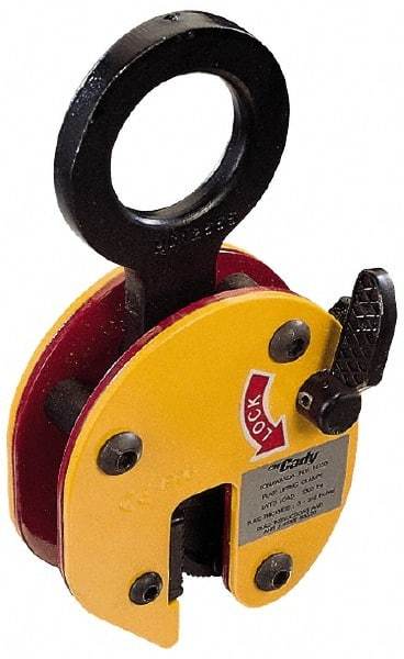 CM - Hoist Plate Lifting Clamp - 1,100 Lbs. Capacity - Eagle Tool & Supply