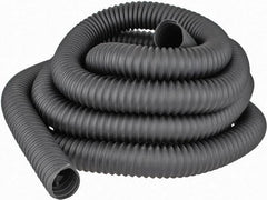 Hi-Tech Duravent - 2" ID, 25' Long, Thermoplastic Rubber Blower & Duct Hose - Black, 3-1/2" Bend Radius, 20 In/Hg, 15 Max psi, -65 to 275°F, Chemical Resistant - Eagle Tool & Supply