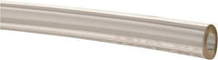 Made in USA - 1/8" ID x 1/4" OD, 1/16" Wall Thickness, Cut to Length (50' Standard Length) Plastic Tube - Clear, 62 Max psi, 63 Hardness - Eagle Tool & Supply