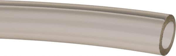 Made in USA - 1/2" ID x 3/4" OD, 1/8" Wall Thickness, Cut to Length (50' Standard Length) Plastic Tube - Clear, 36 Max psi, 63 Hardness - Eagle Tool & Supply