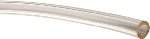 Made in USA - 3/16" ID x 5/16" OD, 1/16" Wall Thickness, Cut to Length (50' Standard Length) Plastic Tube - Clear, 45 Max psi, 65 Hardness - Eagle Tool & Supply