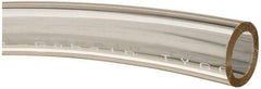 Made in USA - 5/8" ID x 7/8" OD, 1/8" Wall Thickness, Cut to Length (50' Standard Length) Plastic Tube - Clear, 30 Max psi, 65 Hardness - Eagle Tool & Supply