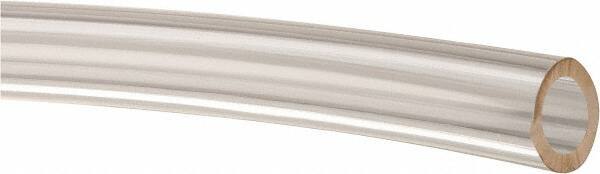 Made in USA - 1/4" ID x 3/8" OD, 1/16" Wall Thickness, Cut to Length (50' Standard Length) Plastic Tube - Clear, 25 Max psi, 40 Hardness - Eagle Tool & Supply