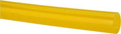 Made in USA - 1/2" ID x 3/4" OD, 1/8" Wall Thickness, Cut to Length (50' Standard Length) Tygon Tube - Yellow, 29 Max psi, 57 Hardness - Eagle Tool & Supply