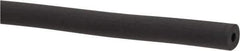 Made in USA - 1/8" ID x 3/8" OD, 1/8" Wall Thickness, Cut to Length (50' Standard Length) Norprene Tube - Black, 10 Max psi, 60 Shore A Hardness - Eagle Tool & Supply