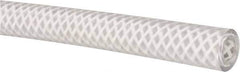 Made in USA - 1/4" ID x 1/2" OD, 1/8" Wall Thickness, Cut to Length (100' Standard Length) PVC Tube - Clear, 248 Max psi, 80 Hardness - Eagle Tool & Supply