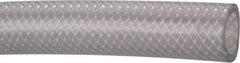 Made in USA - 5/8" ID x 7/8" OD, 1/8" Wall Thickness, Cut to Length (100' Standard Length) PVC Tube - Clear, 120 Max psi, 80 Hardness - Eagle Tool & Supply