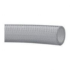 Made in USA - 1" ID x 1-5/16" OD, 5/32" Wall Thickness, Cut to Length (100' Standard Length) PVC Tube - Clear, 96 Max psi, 80 Hardness - Eagle Tool & Supply