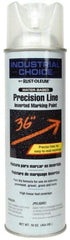 Rust-Oleum - 17 fl oz Clear Marking Paint - 600' to 700' Coverage at 1" Wide, Water-Based Formula - Eagle Tool & Supply