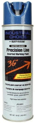 Rust-Oleum - 17 fl oz Blue Marking Paint - 600' to 700' Coverage at 1" Wide, Water-Based Formula - Eagle Tool & Supply