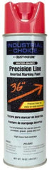 Rust-Oleum - 17 fl oz Pink Marking Paint - 600' to 700' Coverage at 1" Wide, Water-Based Formula - Eagle Tool & Supply