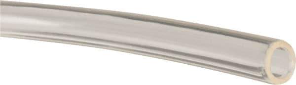 Made in USA - 1/4" ID x 3/8" OD, 1/16" Wall Thickness, Cut to Length (100' Standard Length) Polyurethane Tube - Clear, 41 Max psi - Eagle Tool & Supply