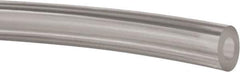 Made in USA - 1/4" ID x 1/2" OD, 1/8" Wall Thickness, Cut to Length (100' Standard Length) Polyurethane Tube - Clear, 71 Max psi - Eagle Tool & Supply